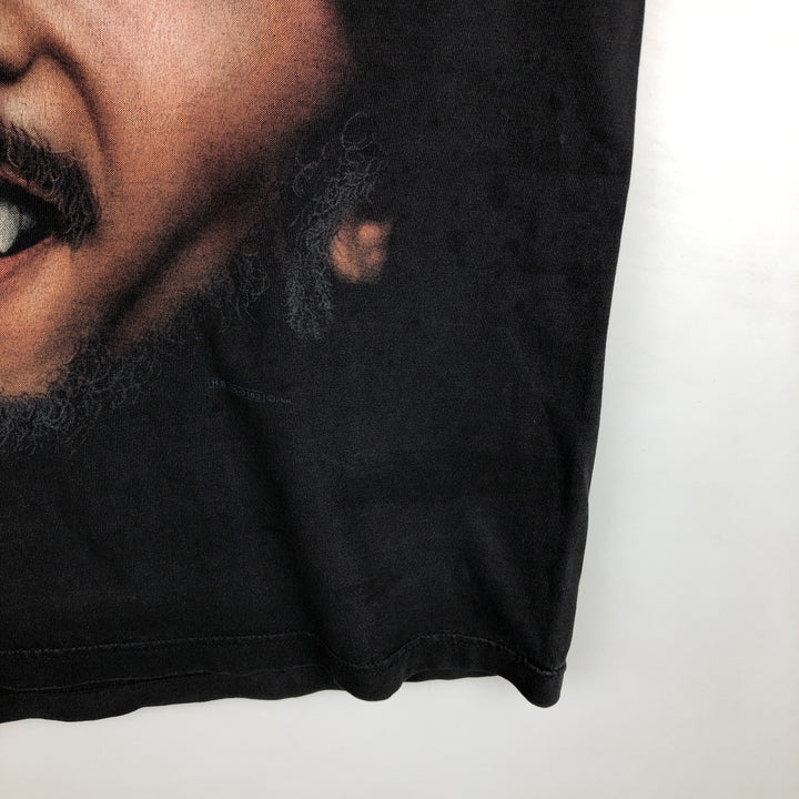 ROCKVOLUTION BOB MARLEY Band T-shirt (Men's size L) cotton black type Vintage Second Hand