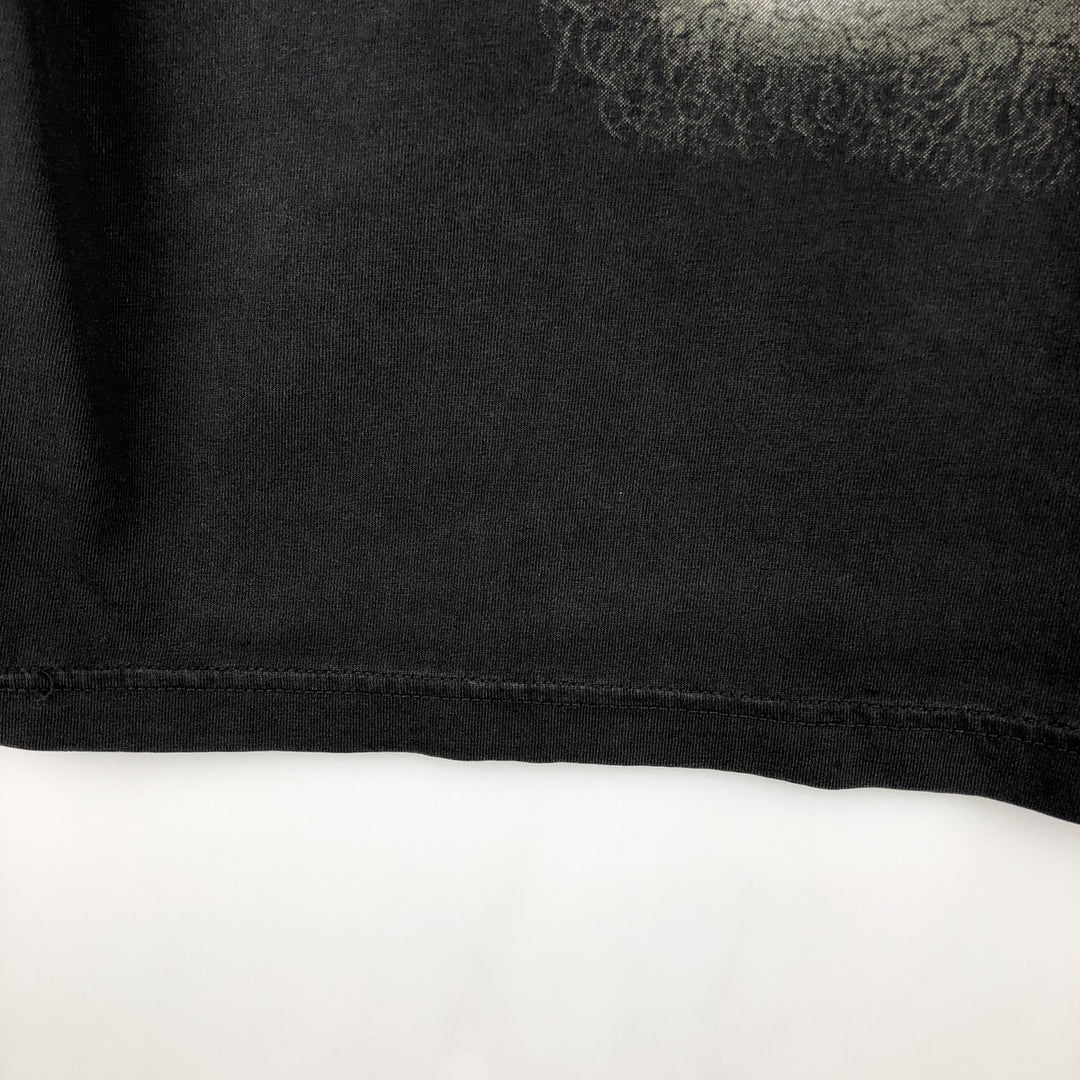 ROCKVOLUTION BOB MARLEY Band T-shirt (Men's size L) cotton black type Vintage Second Hand