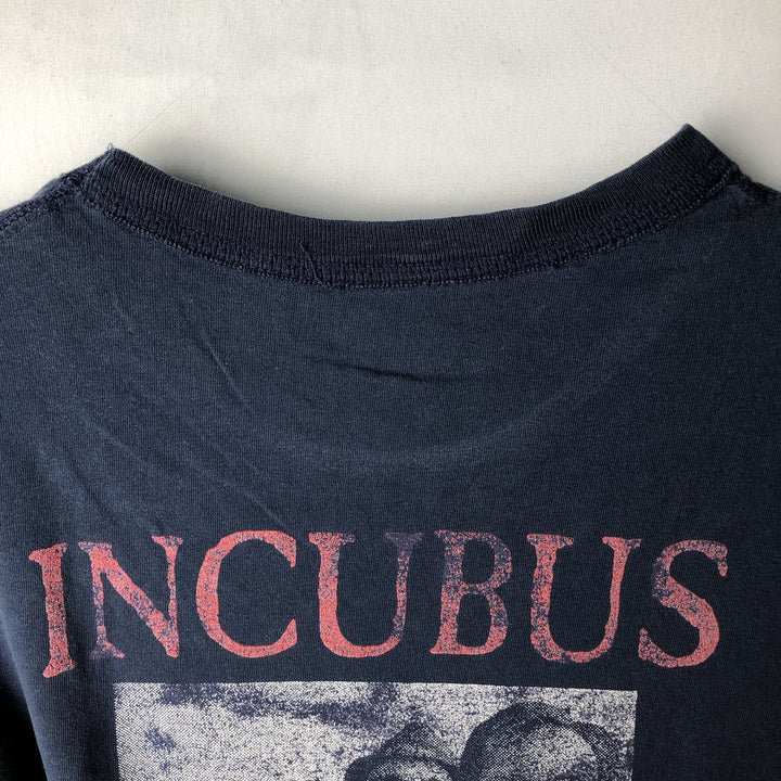 INCUBUS Band T-shirt, Men's Size M (equivalent) unclear navy blue type Vintage Second Hand