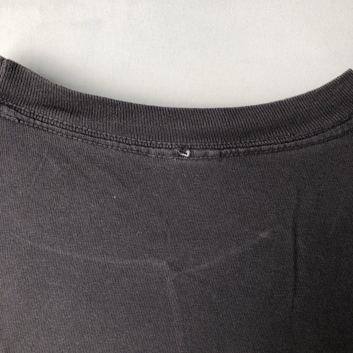 COMPLEX Skull Pattern Band T-Shirt (Men's XL equivalent) unclear black type Vintage Second Hand