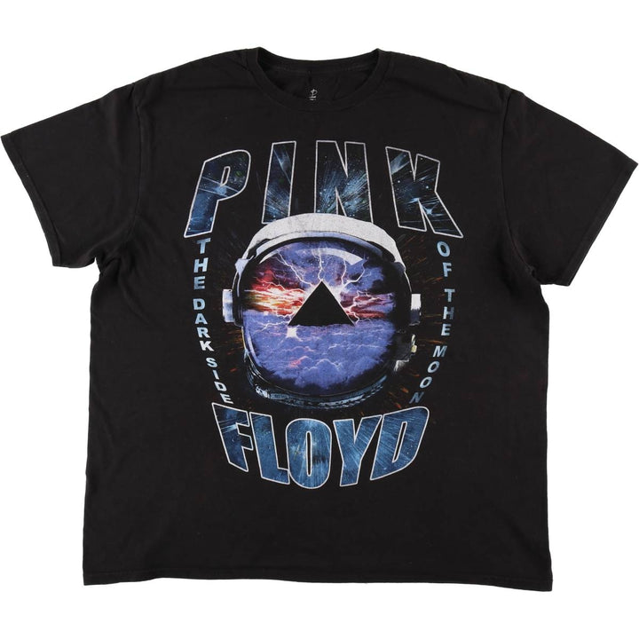 PINK FLOYD Pink Floyd Band T-shirt Band T Men's XL size cotton black type Vintage Second Hand