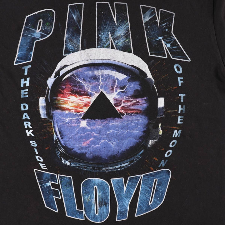 PINK FLOYD Pink Floyd Band T-shirt Band T Men's XL size cotton black type Vintage Second Hand
