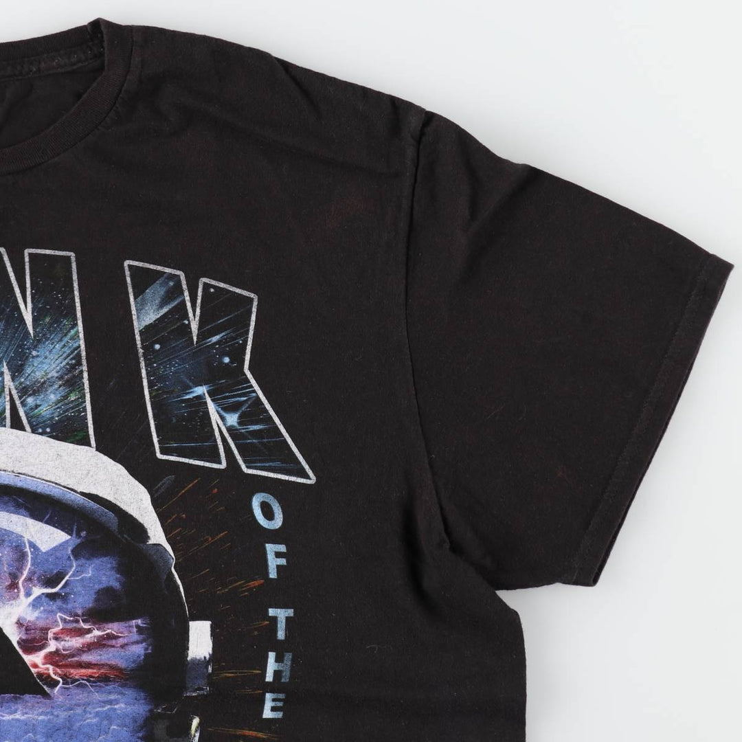 PINK FLOYD Pink Floyd Band T-shirt Band T Men's XL size cotton black type Vintage Second Hand