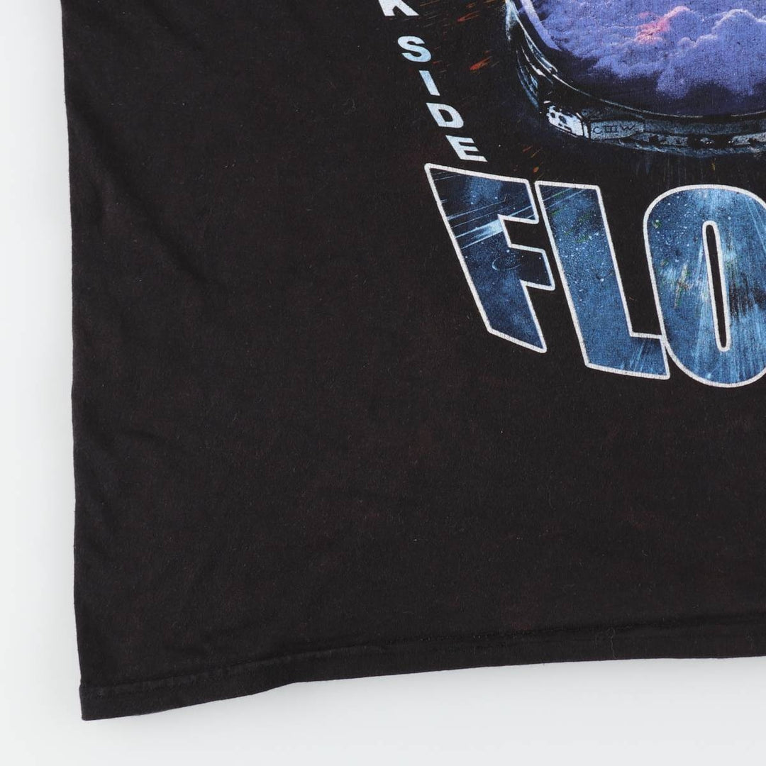 PINK FLOYD Pink Floyd Band T-shirt Band T Men's XL size cotton black type Vintage Second Hand