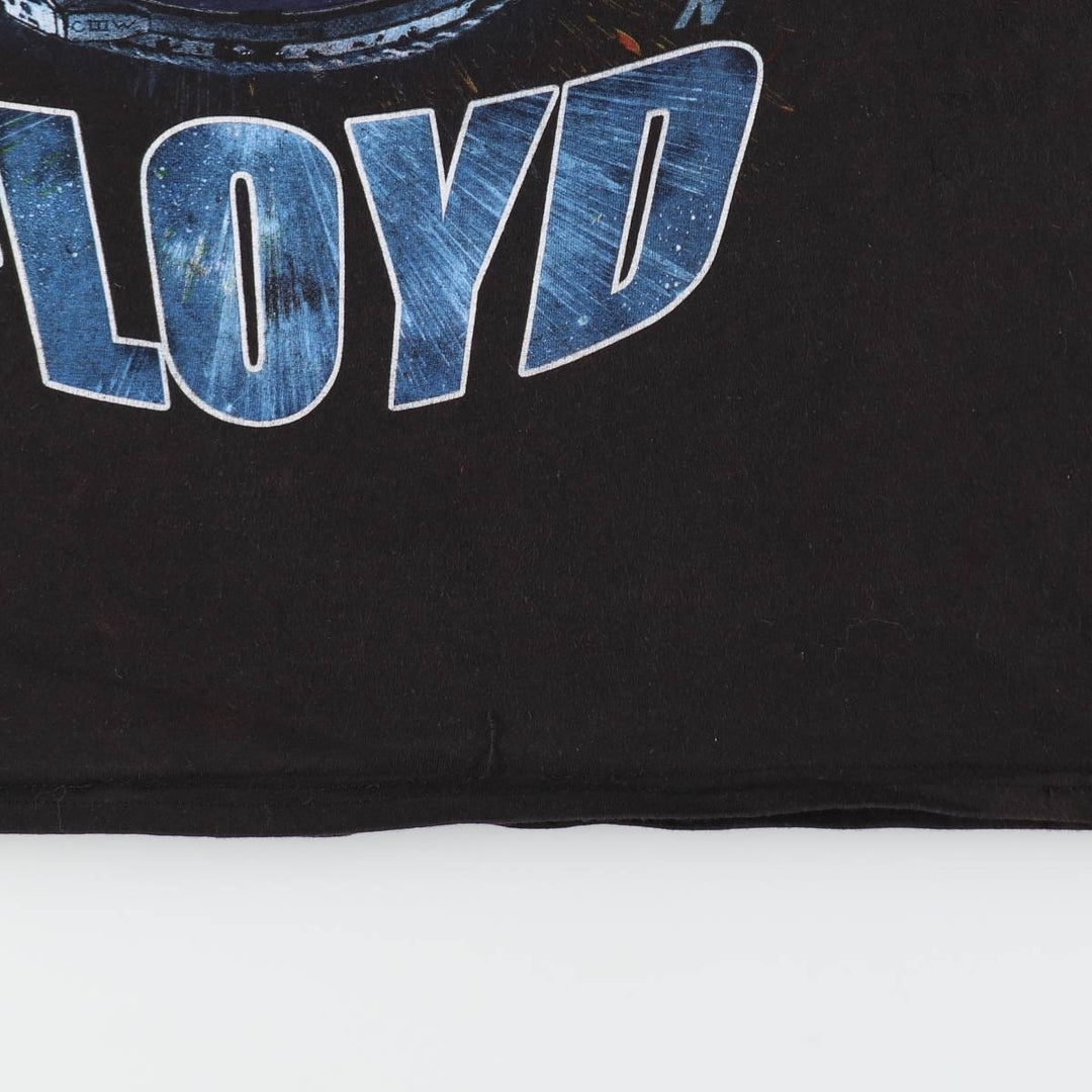 PINK FLOYD Pink Floyd Band T-shirt Band T Men's XL size cotton black type Vintage Second Hand