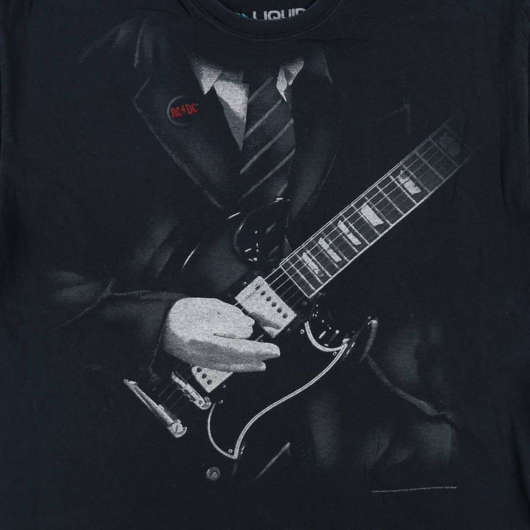LIQUID BLUE AC cotton black type Vintage Second Hand