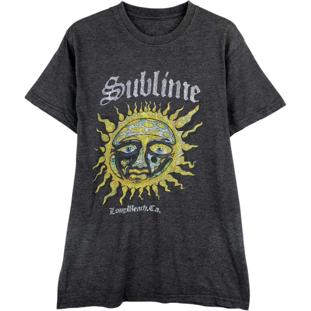 SUBLIME Band T-shirt, Men's S size unclear Charcoal Vintage Second Hand