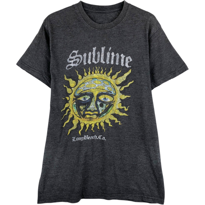 SUBLIME Band T-shirt, Men's S size unclear Charcoal Vintage Second Hand