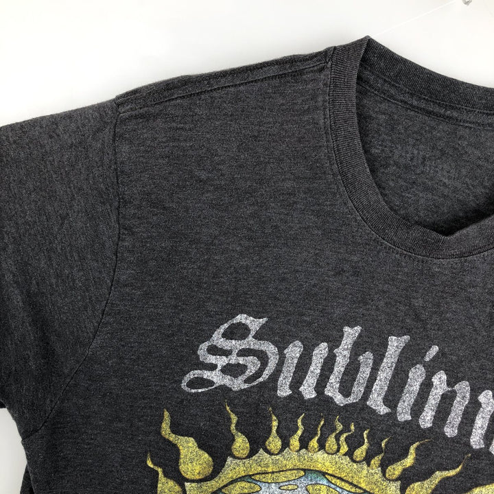 SUBLIME Band T-shirt, Men's S size unclear Charcoal Vintage Second Hand