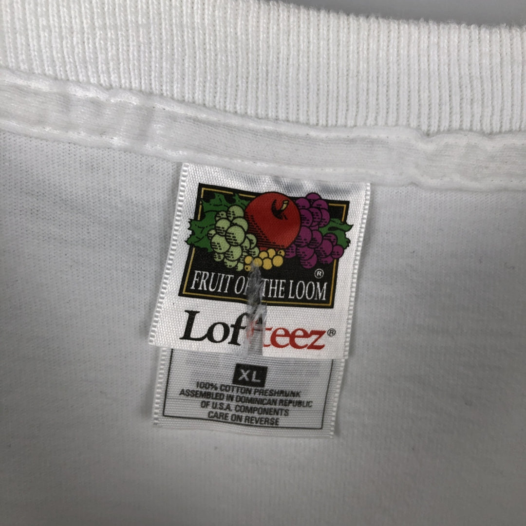 Fruit of the Loom Dave Matthews Band Band T-shirt, Men's XL equivalent. cotton white type Vintage Second Hand