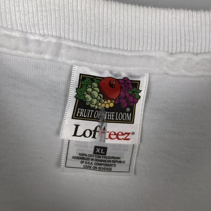 Fruit of the Loom Dave Matthews Band Band T-shirt, Men's XL equivalent. cotton white type Vintage Second Hand