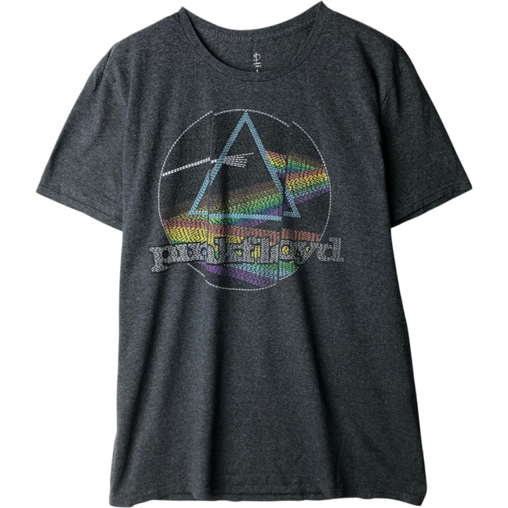 PINK FLOYD Pink Floyd Band T-shirt Band T Men's L size cotton Charcoal Vintage Second Hand