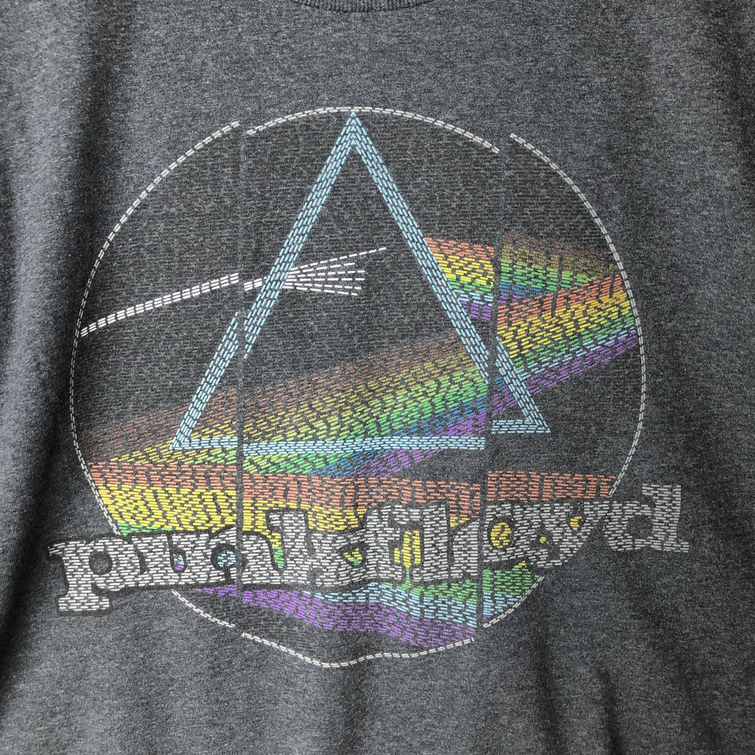 PINK FLOYD Pink Floyd Band T-shirt Band T Men's L size cotton Charcoal Vintage Second Hand