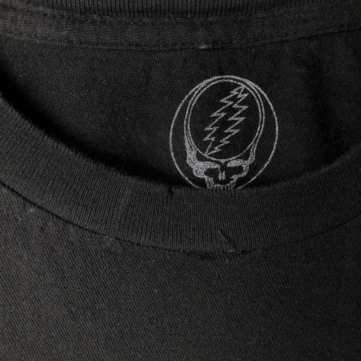 GRATEFUL DEAD Grateful Dead Band T-shirt Band T Men's L size cotton black type Vintage Second Hand