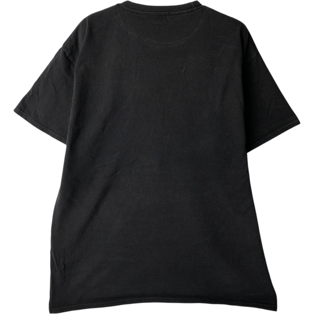 NIRVANA Nirvana Band T-shirt, Band T, Men's L size cotton black type Vintage Second Hand