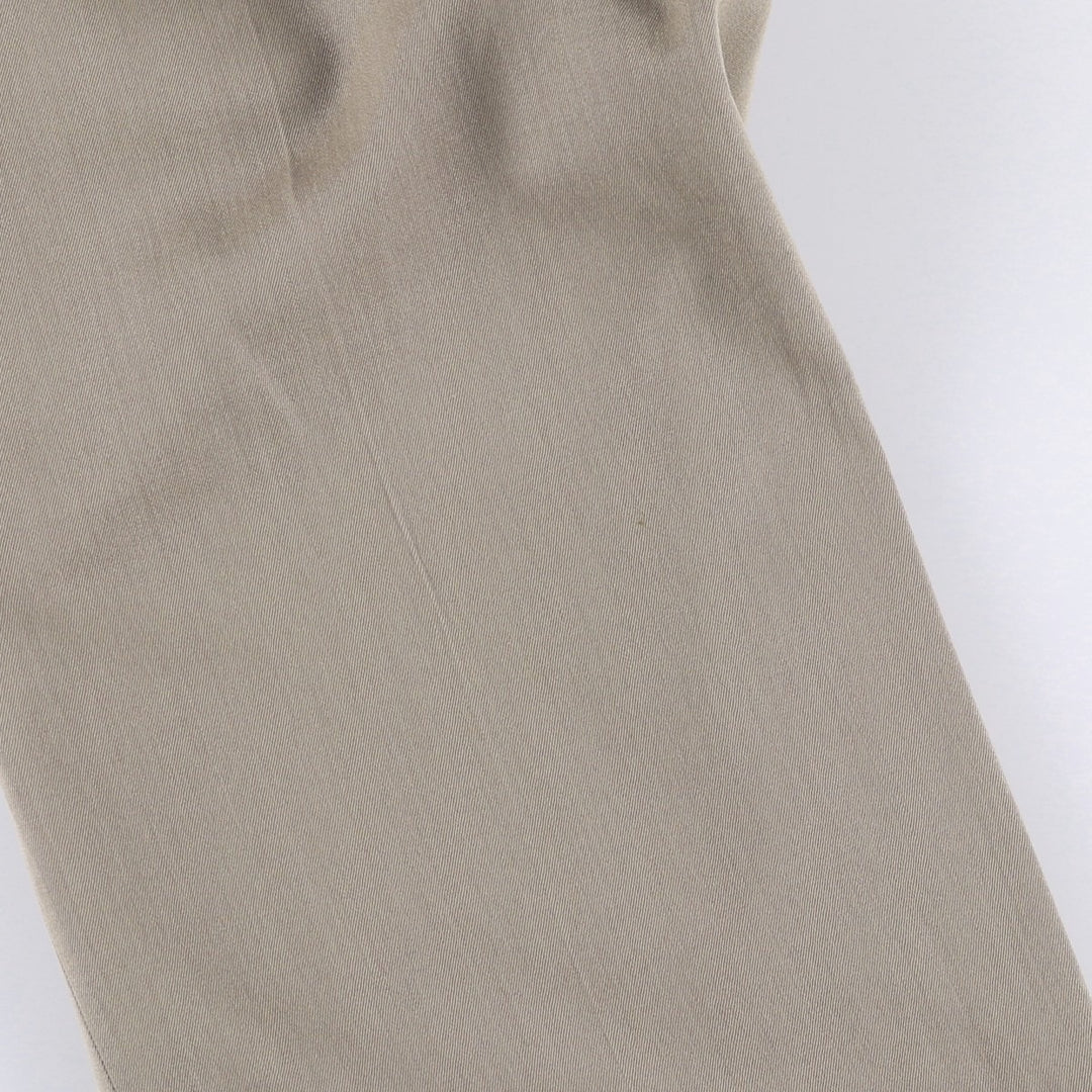 LOUIS RAPHAEL LUXE Two-pleat Wool Pants, Men's Size 34 wool Khaki type Vintage Second Hand