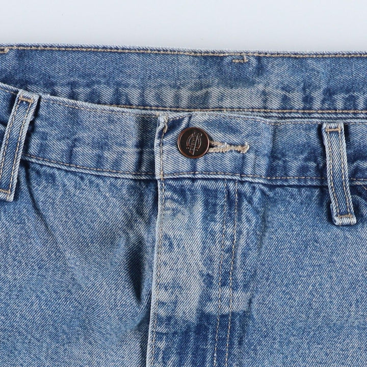 Dickies denim painter pants for men, equivalent to W35 unclear blue type Vintage Second Hand