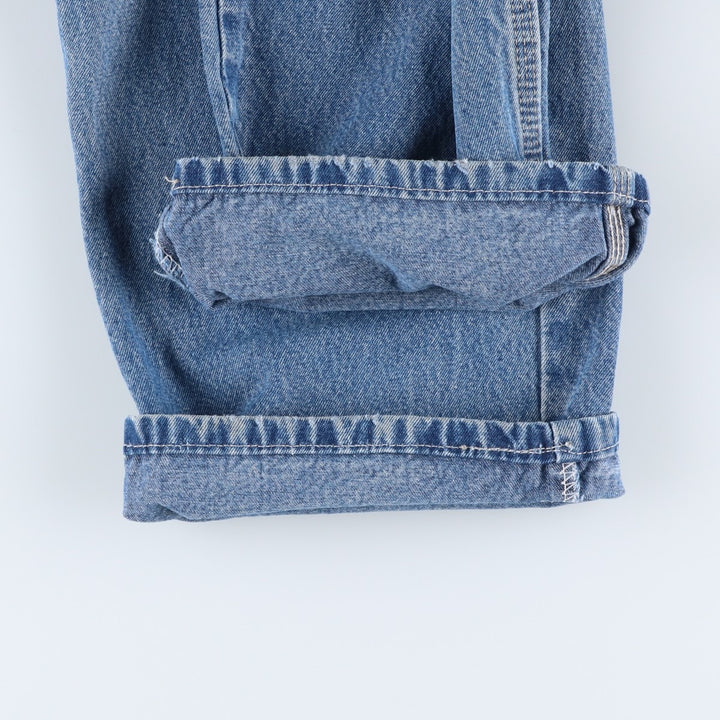 Dickies denim painter pants for men, equivalent to W35 unclear blue type Vintage Second Hand