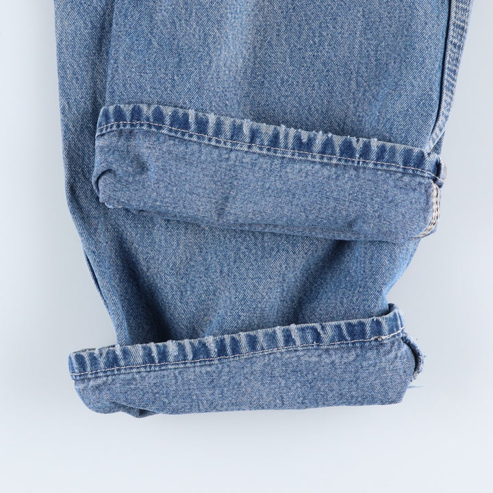 Dickies denim painter pants for men, equivalent to W35 unclear blue type Vintage Second Hand
