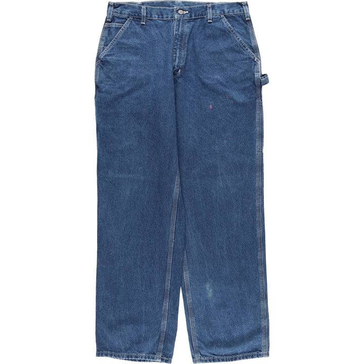 Carhartt Loose Original Fit Denim Painter Pants, Men's, Size 37 cotton blue type Vintage Second Hand