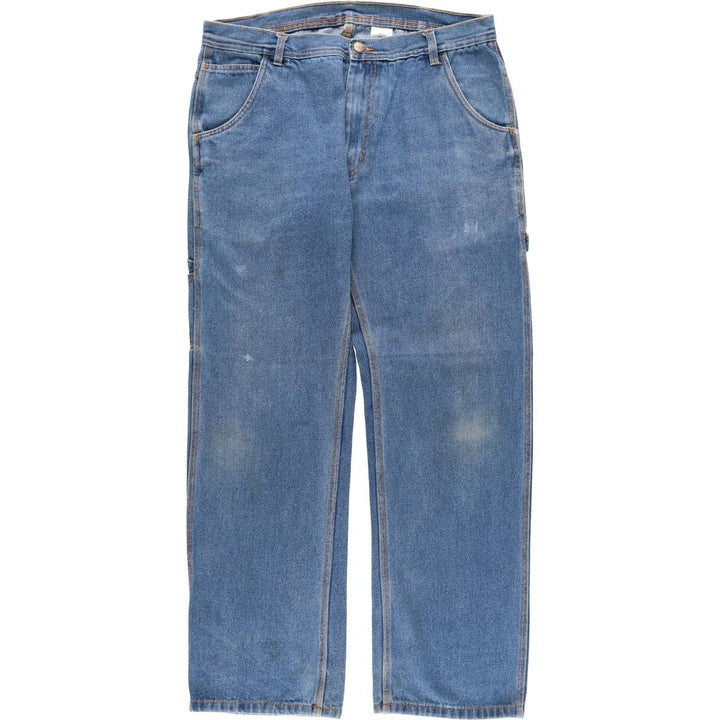 Key Denim Painter Pants for Men, W37 cotton blue type Vintage Second Hand