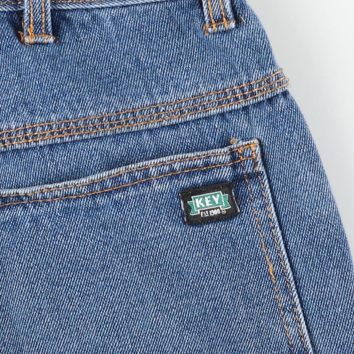Key Denim Painter Pants for Men, W37 cotton blue type Vintage Second Hand