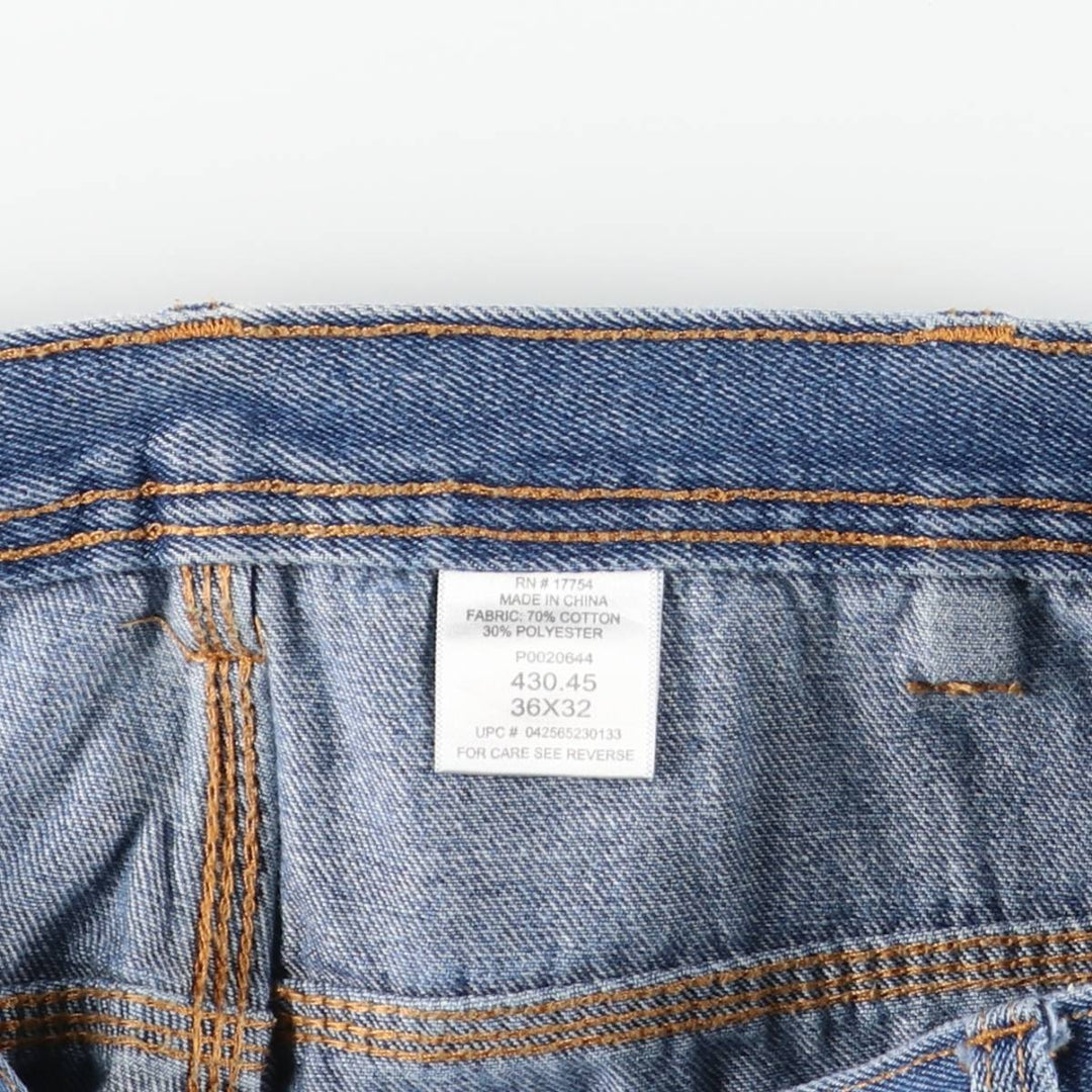 Key Denim Painter Pants for Men, W37 cotton blue type Vintage Second Hand