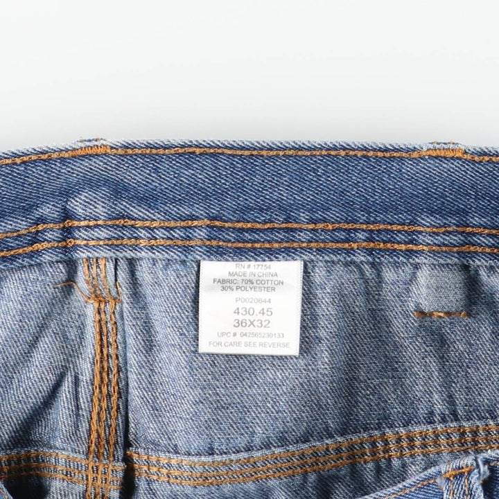 Key Denim Painter Pants for Men, W37 cotton blue type Vintage Second Hand