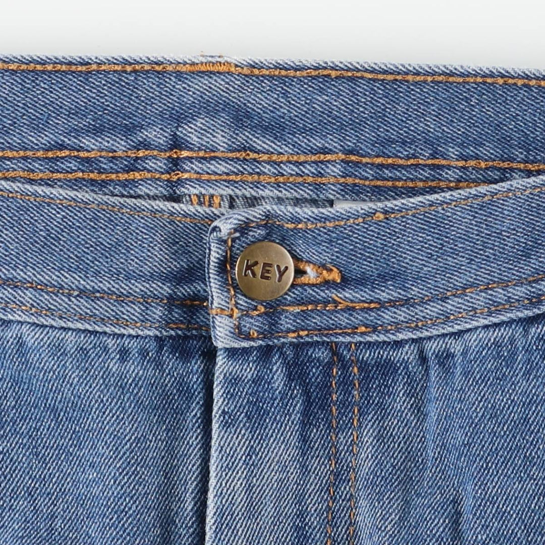 Key Denim Painter Pants for Men, W37 cotton blue type Vintage Second Hand