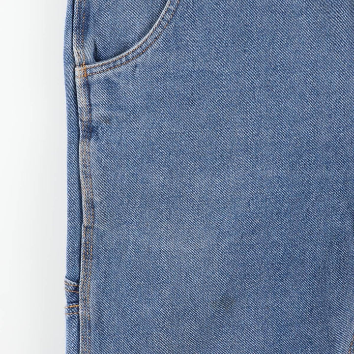 Key Denim Painter Pants for Men, W37 cotton blue type Vintage Second Hand