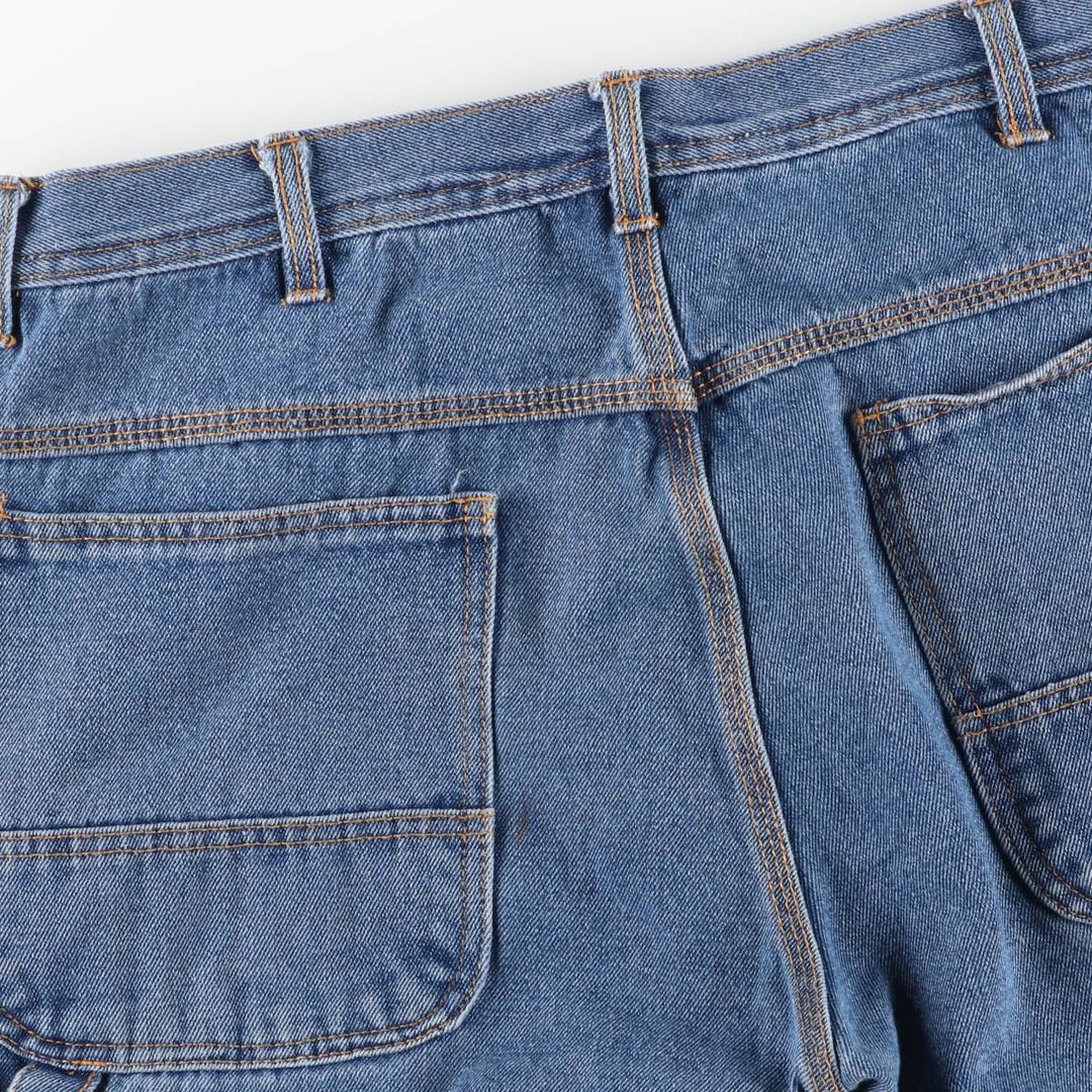 Key Denim Painter Pants for Men, W37 cotton blue type Vintage Second Hand