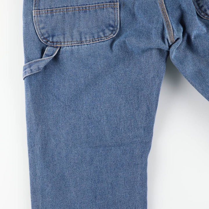 Key Denim Painter Pants for Men, W37 cotton blue type Vintage Second Hand