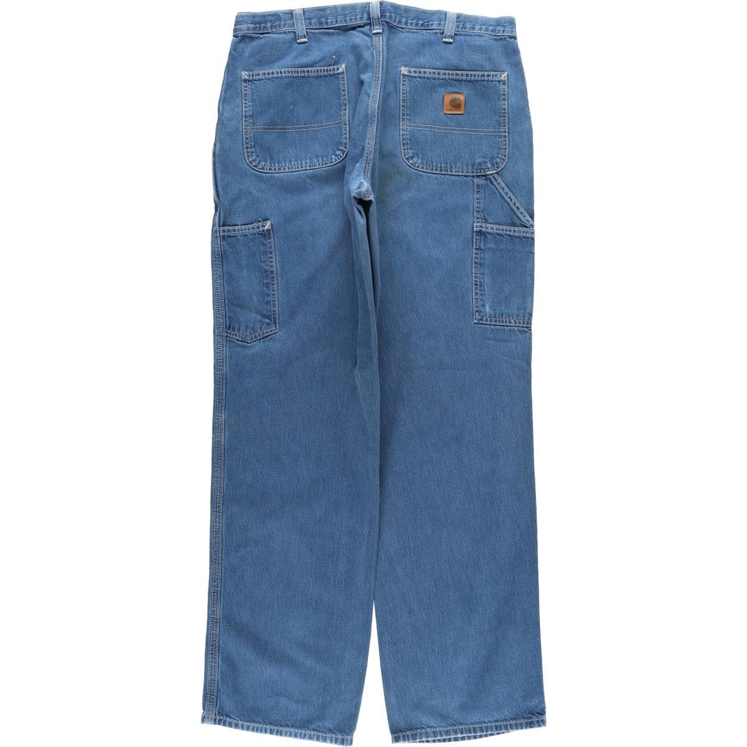 Carhartt Dungaree Fit Denim Painter Pants, Men's, W36 equivalent cotton blue type Vintage Second Hand