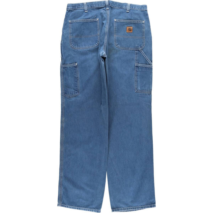 Carhartt Dungaree Fit Denim Painter Pants, Men's, W36 equivalent cotton blue type Vintage Second Hand