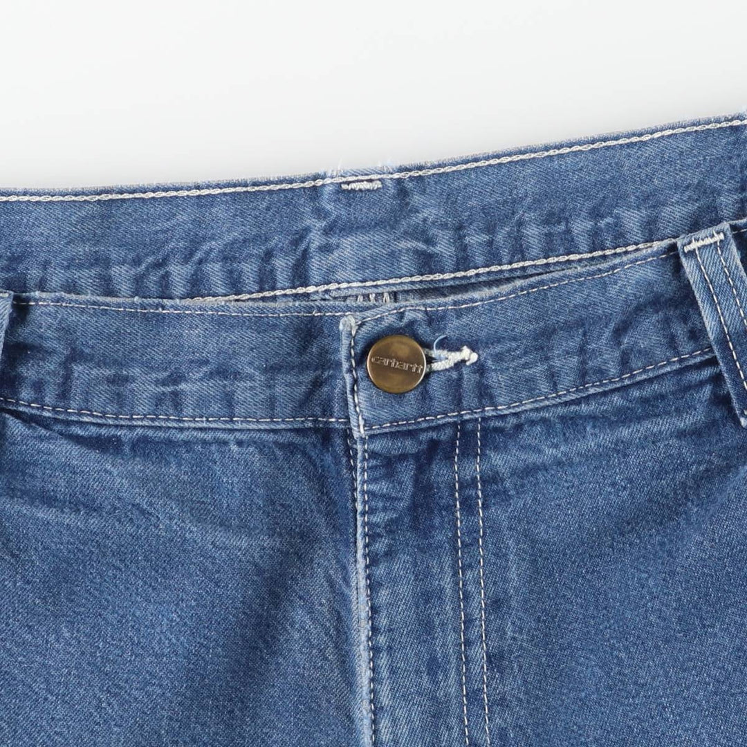 Carhartt Dungaree Fit Denim Painter Pants, Men's, W36 equivalent cotton blue type Vintage Second Hand