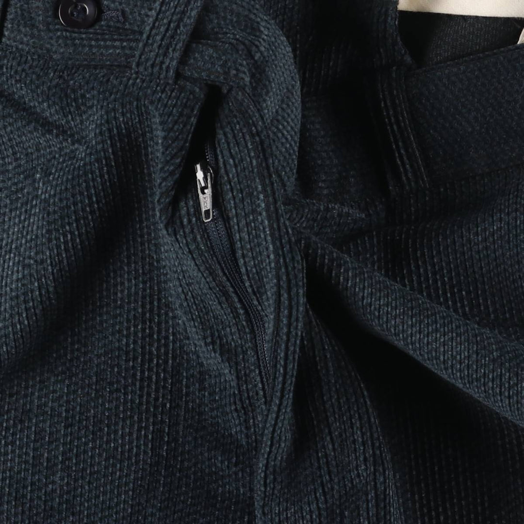 STYLEMASTER Men's Slacks, Made in Canada, Size W37 polyester navy blue type Vintage Second Hand