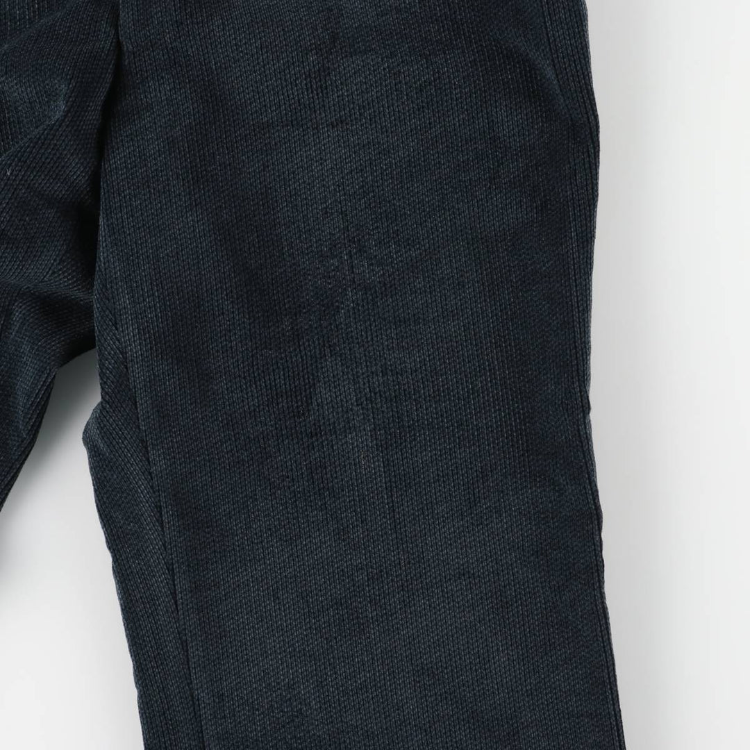 STYLEMASTER Men's Slacks, Made in Canada, Size W37 polyester navy blue type Vintage Second Hand