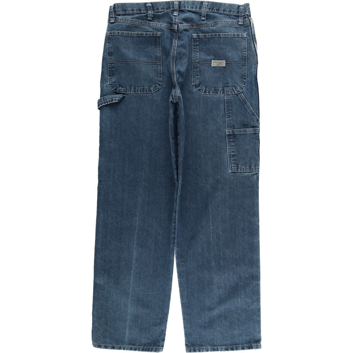 Wrangler Denim Painter Pants for Men, W36 cotton blue type Vintage Second Hand