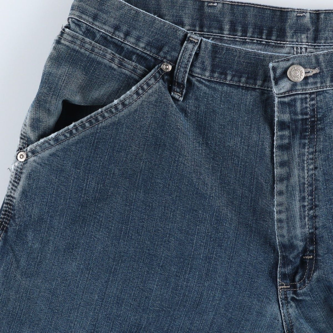 Wrangler Denim Painter Pants for Men, W36 cotton blue type Vintage Second Hand