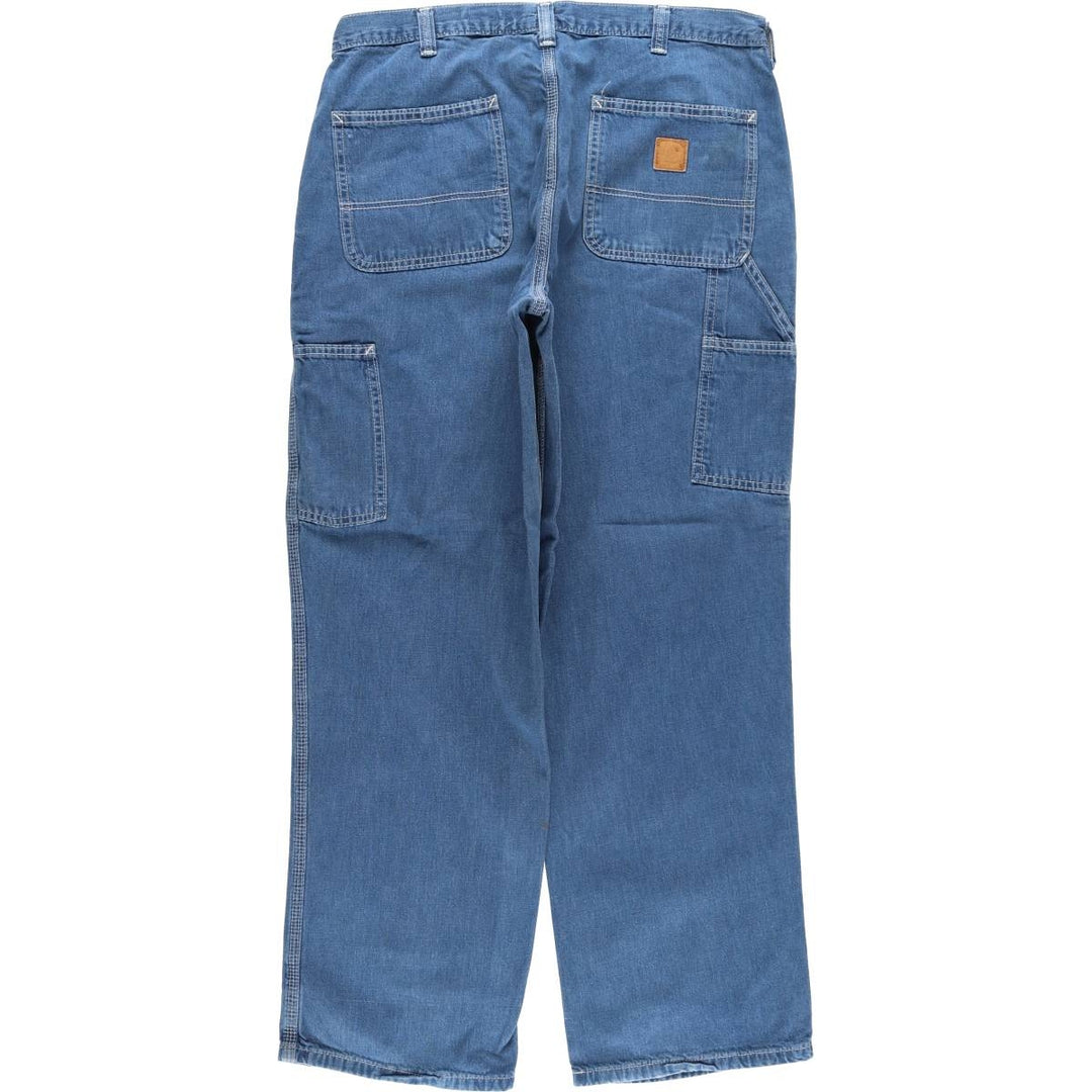 Carhartt Dungaree Fit Denim Painter Pants, Men's, W36 equivalent cotton blue type Vintage Second Hand