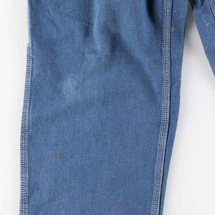 Carhartt Dungaree Fit Denim Painter Pants, Men's, W36 equivalent cotton blue type Vintage Second Hand