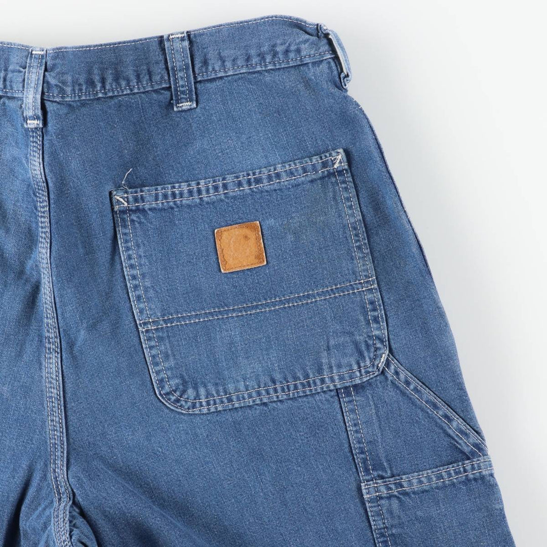 Carhartt Dungaree Fit Denim Painter Pants, Men's, W36 equivalent cotton blue type Vintage Second Hand
