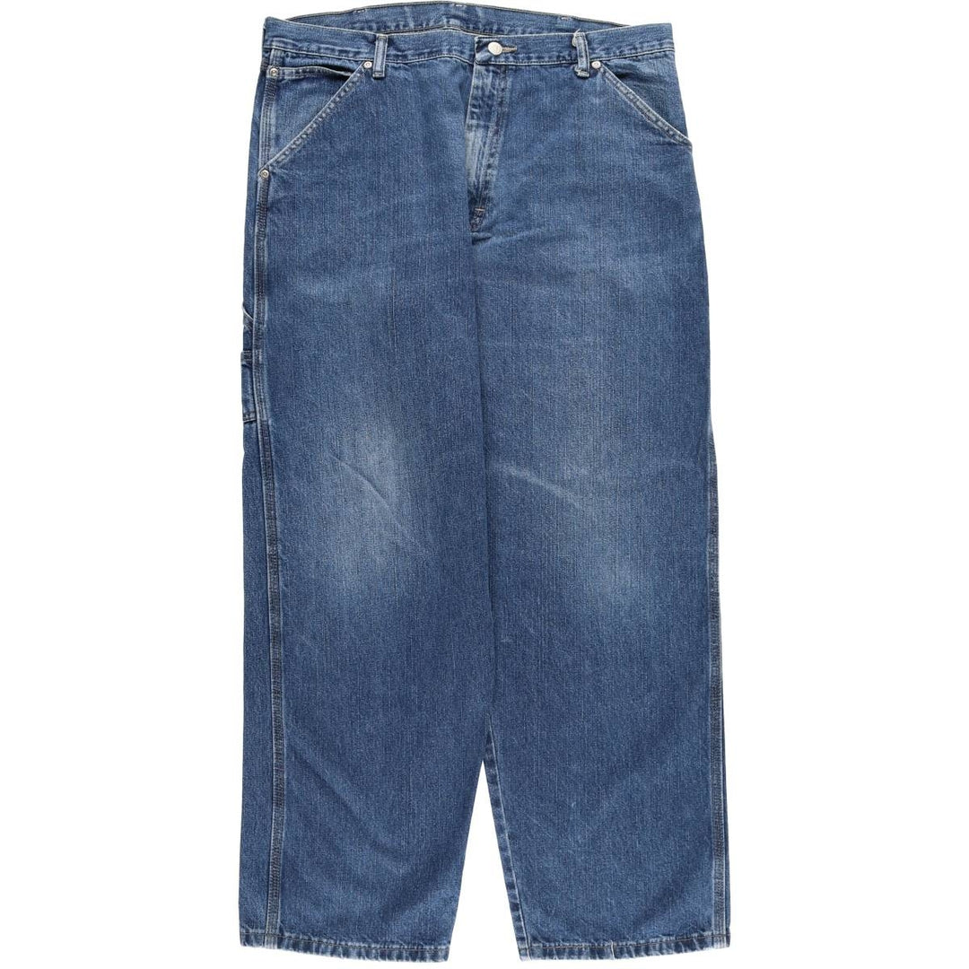 Wrangler Denim Painter Pants for Men, W37 equivalent cotton blue type Vintage Second Hand