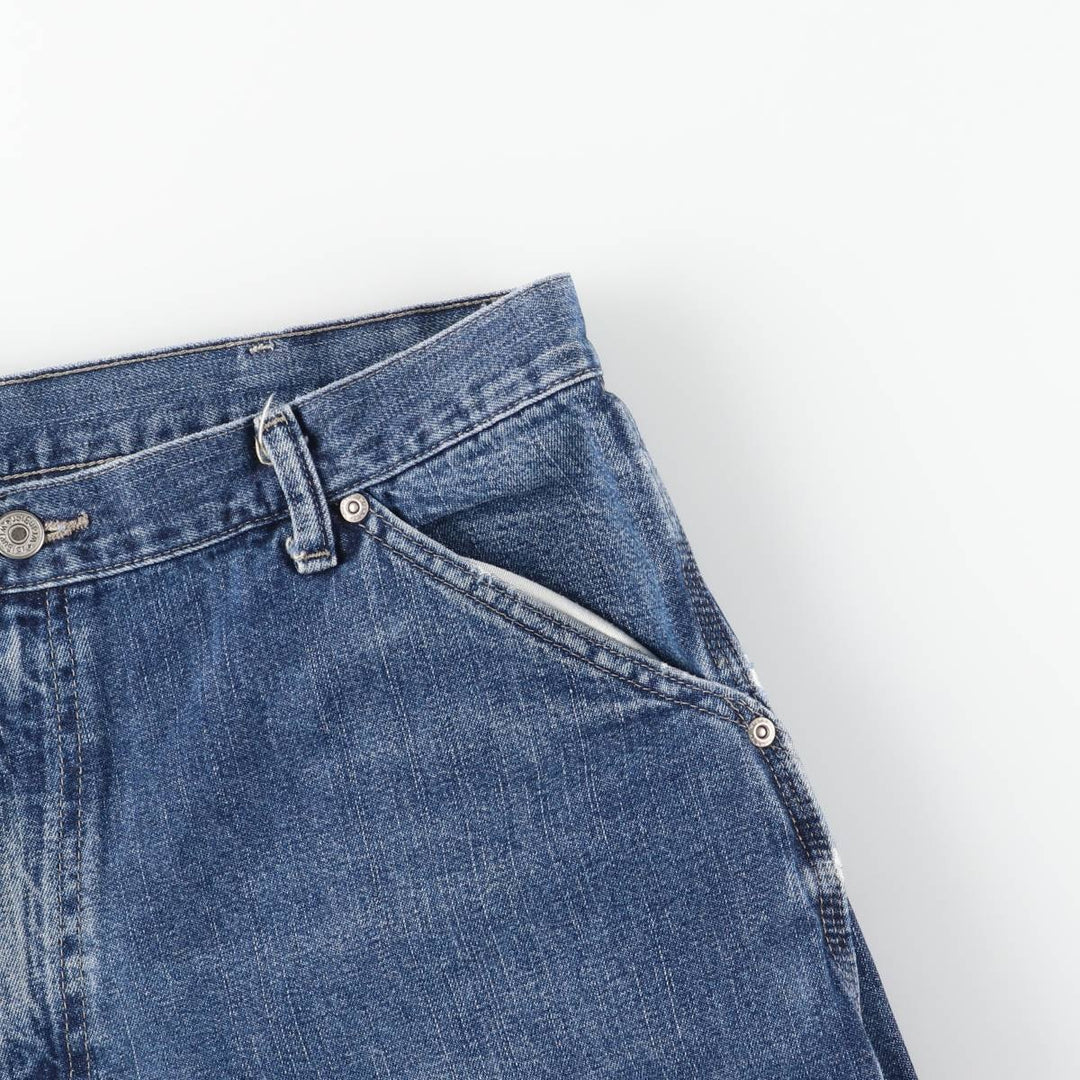 Wrangler Denim Painter Pants for Men, W37 equivalent cotton blue type Vintage Second Hand