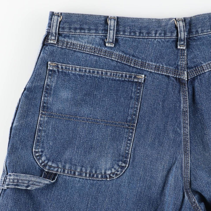 Wrangler Denim Painter Pants for Men, W37 equivalent cotton blue type Vintage Second Hand