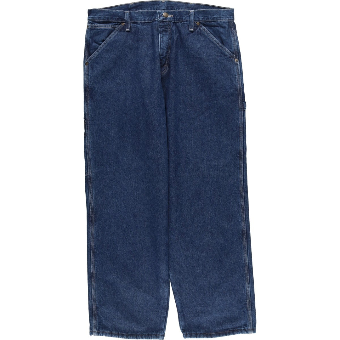 Wrangler Denim Painter Pants for Men, W37 equivalent cotton blue type Vintage Second Hand