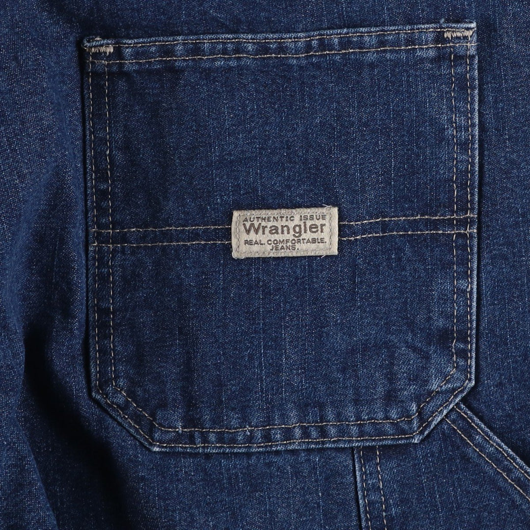 Wrangler Denim Painter Pants for Men, W37 equivalent cotton blue type Vintage Second Hand