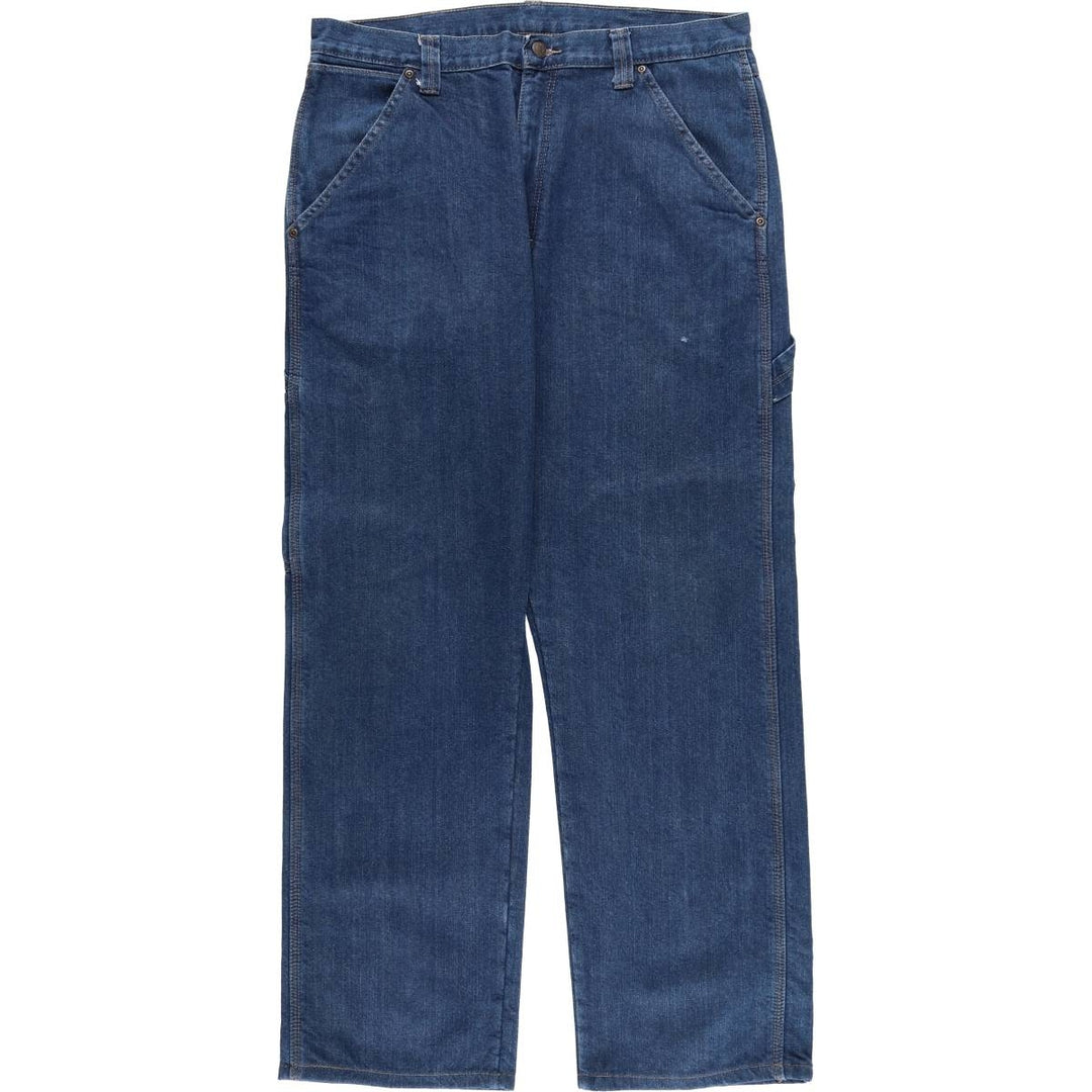 Wrangler Denim Painter Pants for Men, W36 cotton blue type Vintage Second Hand