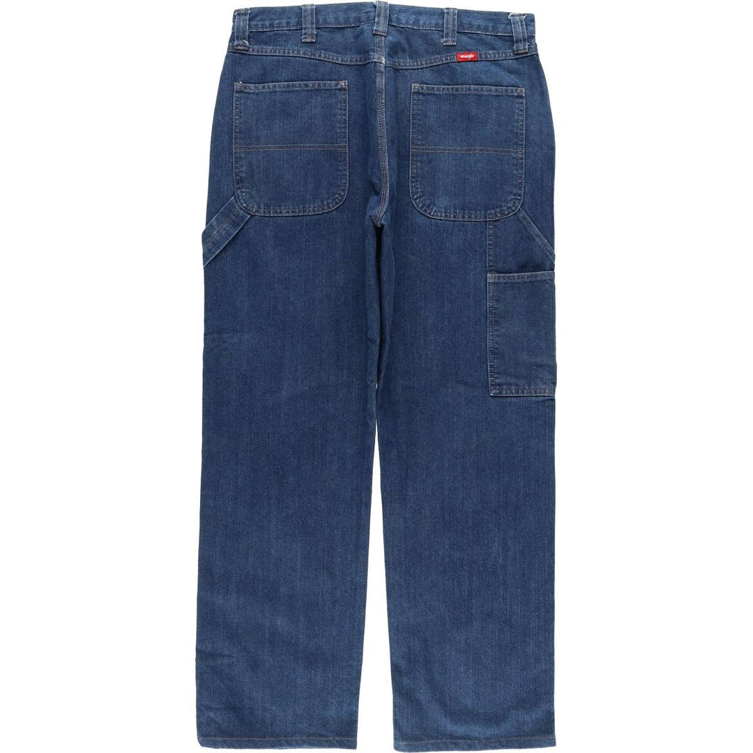 Wrangler Denim Painter Pants for Men, W36 cotton blue type Vintage Second Hand