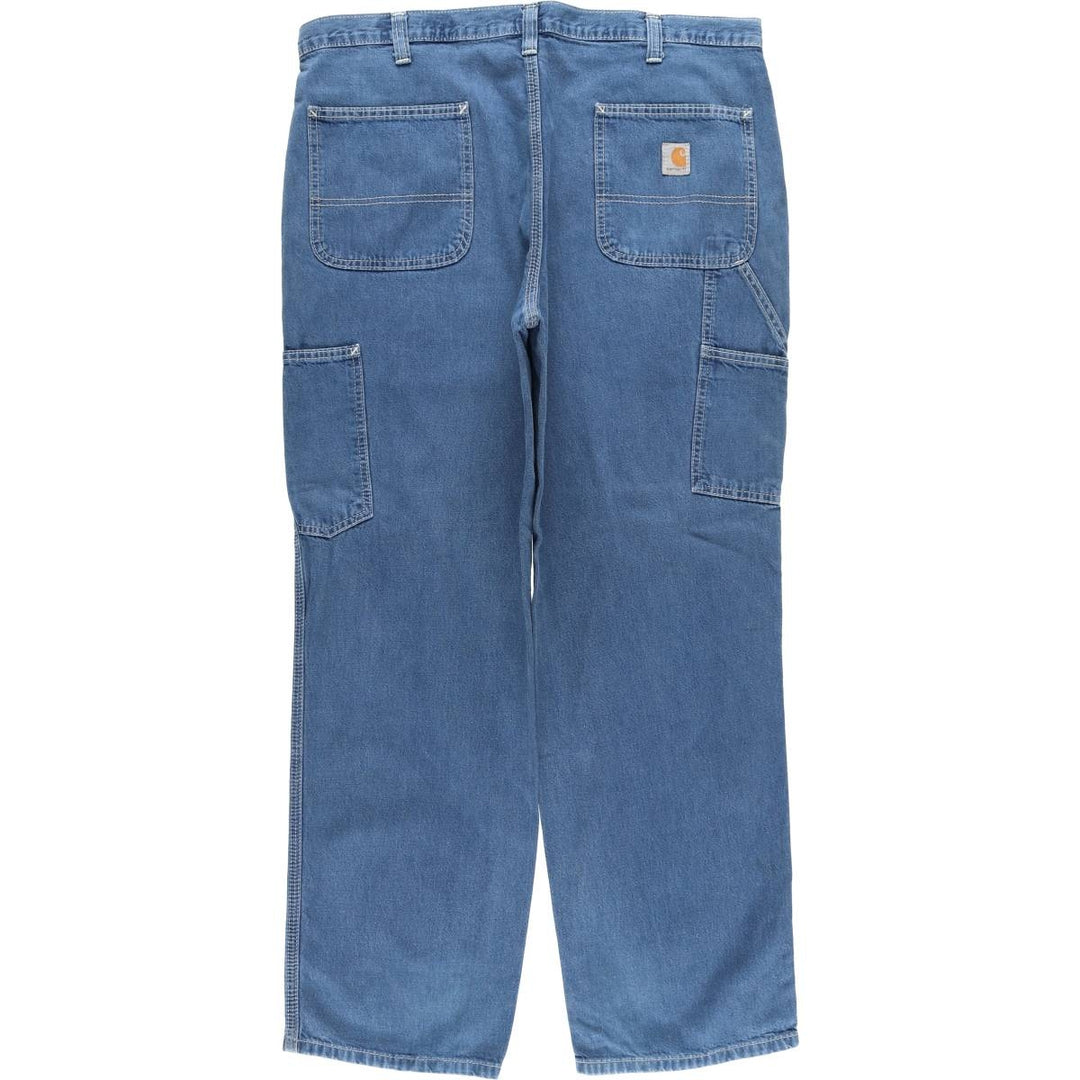 Carhartt Dungaree Fit Denim Painter Pants, Men's, Size W38 cotton blue type Vintage Second Hand